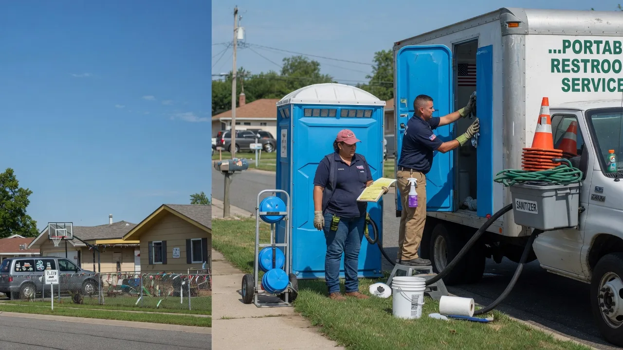 Portable Toilet Rental in Rochester, WI near me